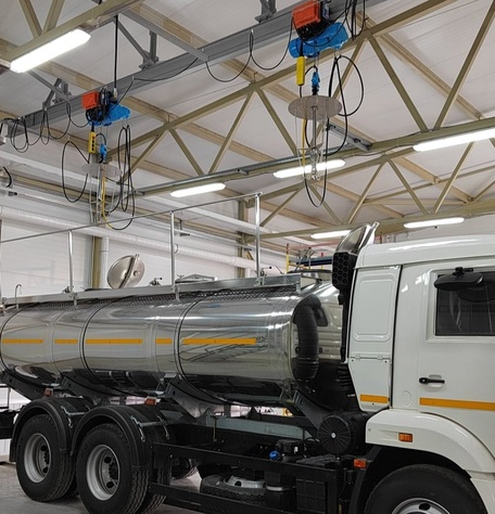 Мойка автомолцистерн